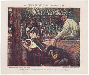 Jesus at Bethany